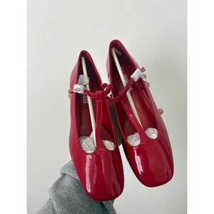 Soul Princess Women's Heels – Red Shiny – Size 8